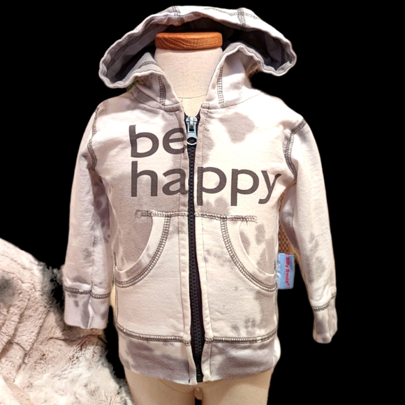 Be Happy Baby Zip-up Hoodie - Picture 8 of 8